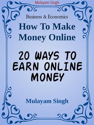 cover image of 20 WAYS TO EARN ONLINE MONEY